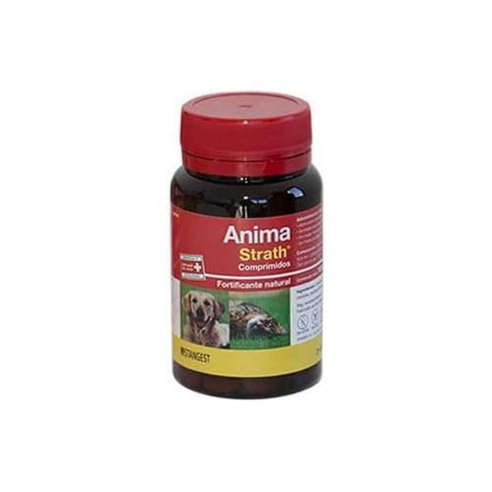 Stangest Anima-Strath Complément nutritionnel pour Animaux de Compagnie | Fortifiant Naturel à la levure de bière | Améliore l'énergie et la vitalité | Soutient Le système immunitaire | 120 comprimés
