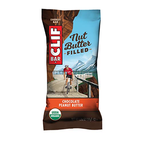 CLIF Barrita Energética De Chocolate Rellena De Crema De Cacahuete Bio (Displ. 12 Ud) Total: 600 g