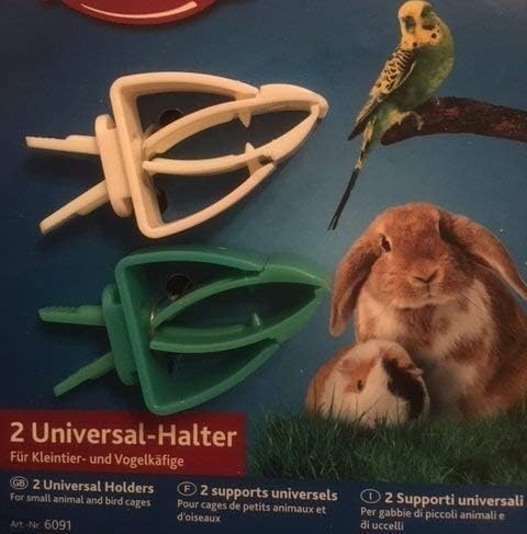 Surrey FeedBird Treat Holders x 2 - Ideal for Cuttlefish/Millet/Fruit/Vegetables etc