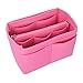 Produktbild ShuuHaYi Organizer Insert Cosmetic Bags Makeup Case Travel Toiletry Bag Handbags Organizer,M,Pink