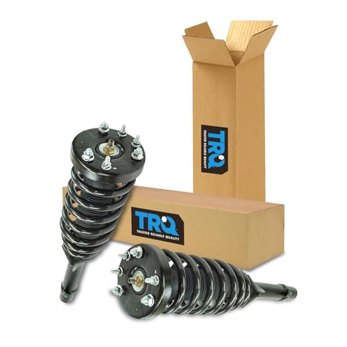 Image of TRQ Front Driver and Passenger Side Strut and Spring Assembly Set Loaded Pre-Assembled Compatible with 10-11 Honda Accord Crosstour 12-15 Crosstour