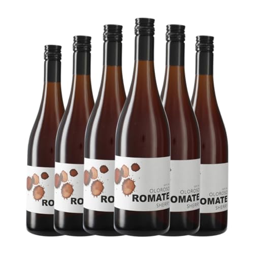 Sánchez Romate Oloroso Palomino Fino Seco Jerez-Xérès-Sherry 75 cl Vino generoso (Caja de 6 Botellas de 75 cl)