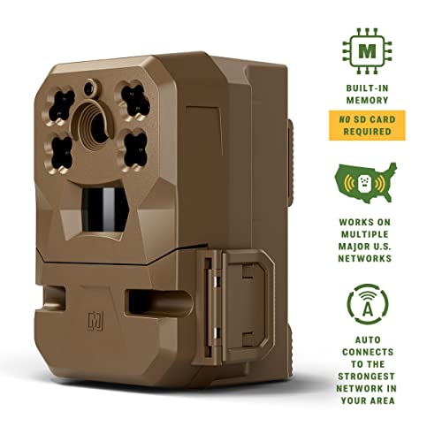 Image of Moultrie Edge 2 Cellular Trail Camera - Auto Connect Nationwide 4G LTE - On Demand 36MP Photo - 1080P Video with HD Audio - 100 Ft Detection Range - Low Glow Flash