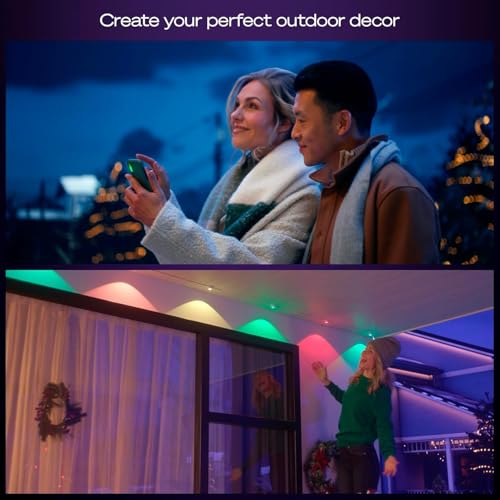 Philips Hue Festavia Permanent Outdoor String Lights, 80 Lights, 150ft - image 6