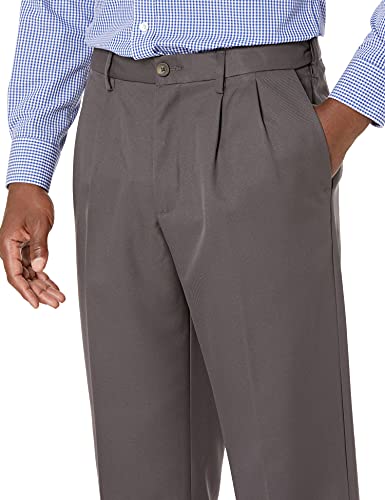Amazon Essentials MAE65005SP18_SUS Men'S Classic-Fit Expandable-Waist Pleated Dress Pant thumb #2