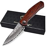 ✔[LEICHT ZU TRAGEN] Dieses AUBEY Klappmesser wird mit einem Gürtelclip geliefert, den Sie bequem an Ihrem Gürtel oder Ihrer Tasche befestigen können.