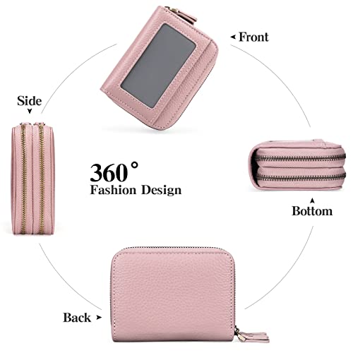 Goiacii Small Genuine Leather Wallet For Women, Rfid Blocking Credit Card Holder Wallet #TOP3