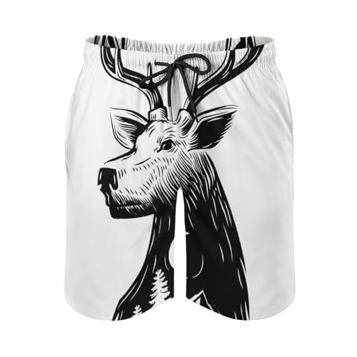 Maillot de bain séchage rapide avec poches et cordon de serrage - 4