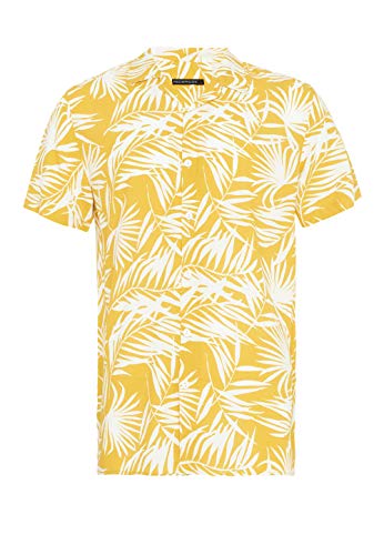Redbridge Camicia Hawaiana da Uomo a Manica Corta