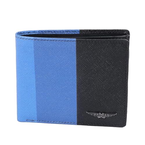 Image of Police Men's Genuine Leather Bifold Wallet with Coin Pocket | 4 Card Slots | Slim Wallet| 2 slip in pockets |Gift box packaging