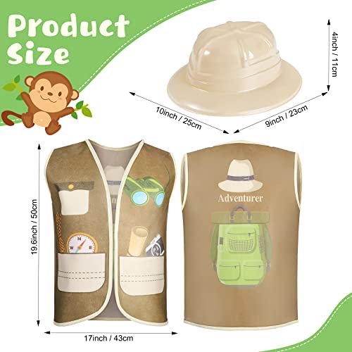Disfraz Explorer para niños 48 piezas Safari miniatura 3