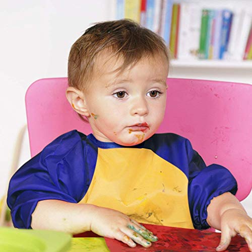 Cubaco 2 Pcs Kids Painting Apron And 12 Pairs Baby Socks #TOP4