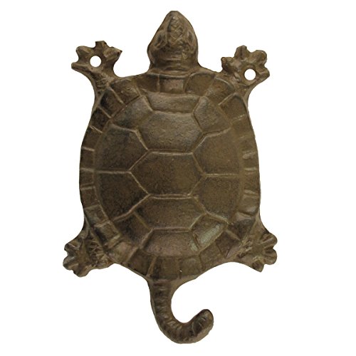 Treasure Gurus Cast Iron Sea Turtle Coat Hook