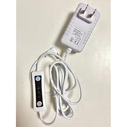 Aplant Power Plug, a Power Adaptor for 20w Timer Grow Light Panels Cover