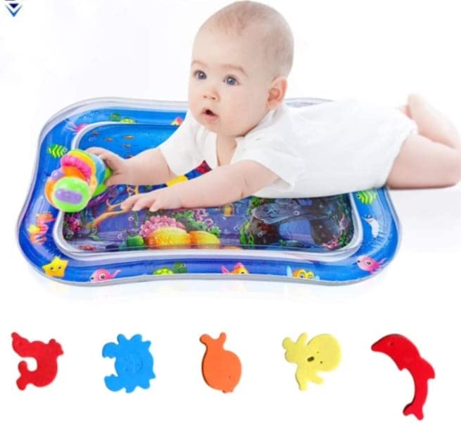 BSD Store 26 Water Mat for Babies, Tummy Time Water Mat, Baby Water Tummy Time