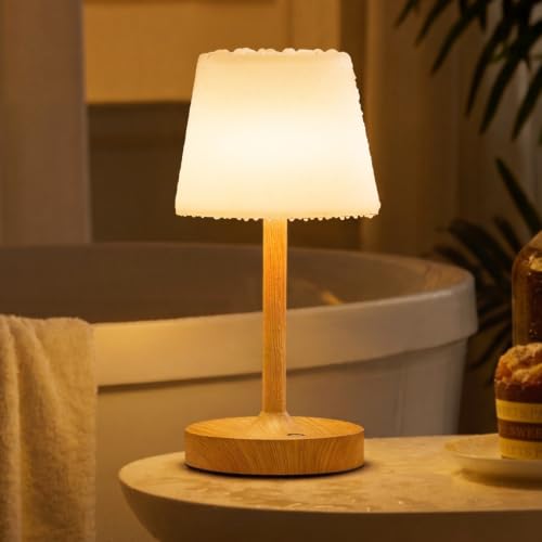 Image of IP65 Waterproof Rechargeable Shower Lamp, Cordless Bathroom Touch Lamps