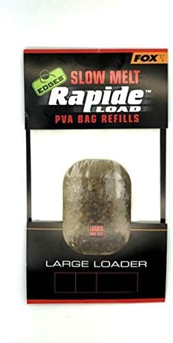 Fox Edges Slow Melt Rapid Load PVA Bag Refills Large Loader 85mm X 220mm (cpv062)