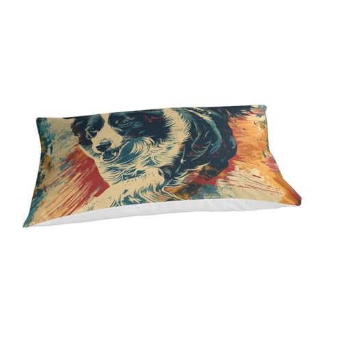 Parure de lit chien de berger 3D 135x200 avec fermeture éclair facile - 3