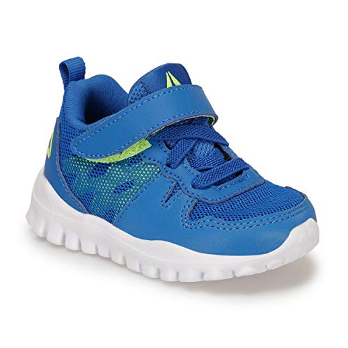 Reebok Realflex Train 5.0 Alt, Chaussures de Fitness garçon, Multicolore (Vital Blue/Collegiate Navy/White/Solar Y 000), 36.5 EU