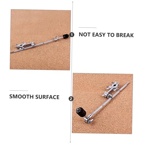 BESPORTBLE Drum Clamp Extension Drum Clip Plástico Cabeza Negra Accesorio para Percusión con Superficie Lisa y Pulida miniatura 2