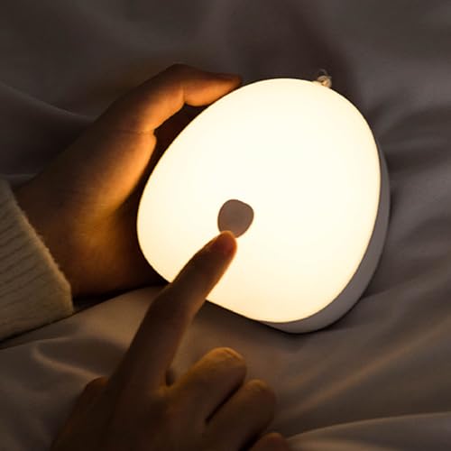 Lámpara de noche táctil portátil blanca pequeña miniatura 5