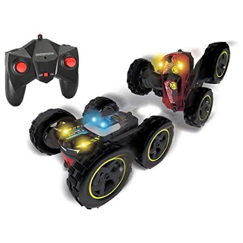 Dickie Toys - RC Tumbling Flippy - ferngesteuertes Stuntauto, macht Überschläge bei 8 km/h mit 2-Kanal Funkfernsteuerung, für Kinder ab 6 Jahren Cover