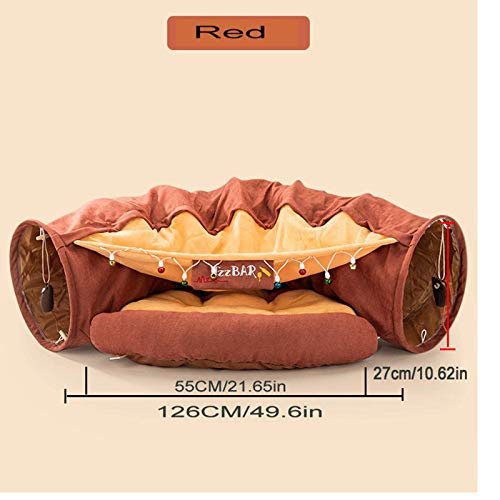 Lit tunnel chat universel lavable pour résoudre le manque de place - 6