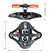 Aspersor Riego Jardin, Aspersores Cesped 360° Automático Giratorio, Aspersores de Riego para...