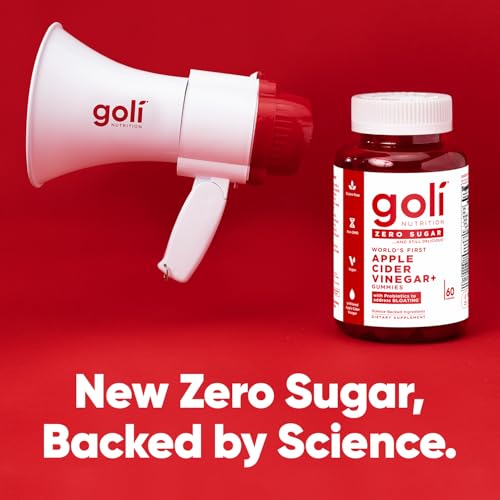 Goli Zero Sugar ACV Gummies with B12