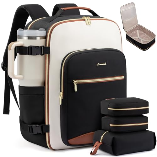 LOVEVOOK Large Travel Backpack for Women & Men, 40L Carry on Backpack for...