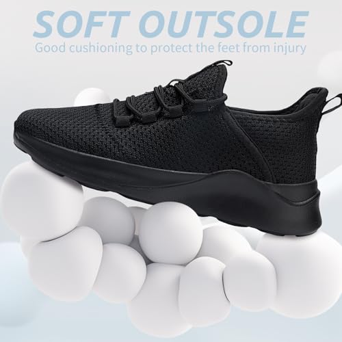 Image of Running Womens Shoes Fashion Walking Sports Gym Tennis Breathable Slip on Ladies Non Slip Lightweight Jogging Sneakers
