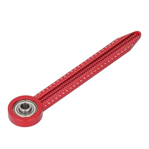Compás de trazar para carpintería, compás de trazar de aleación de Aluminio, Herramienta de Dibujo Circular giratoria de 360 Grados, Calibre de trazar para Carpintero, Herramienta de Marcado Circular