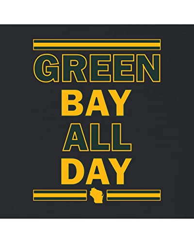 Go All Out Adult Green Bay Day Long Sleeve T-Shirt3