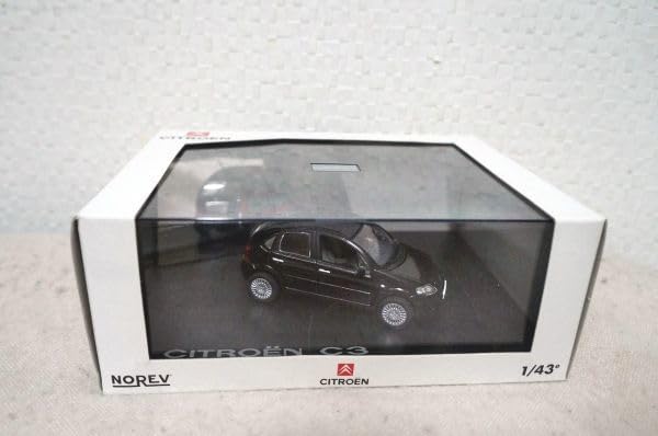 Amazon | ノレブ シトロエン C3 1/43 ミニカー 黒 | ミニカー・ダイ