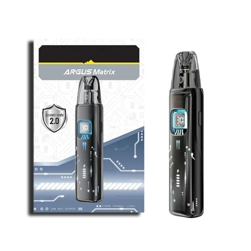 Kit VOO-"POO Argus Matrix Max - Per svapo MTL/RDL +