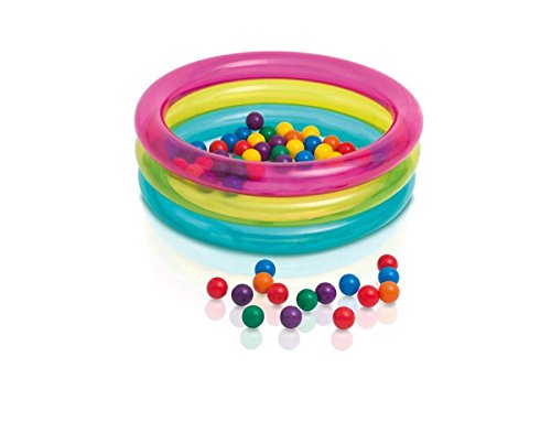 Piscina De Bolinhas Multi-color Intex