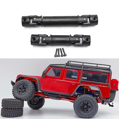 Arbre de transmission acier TRX4M anti-casse pour crawler RC