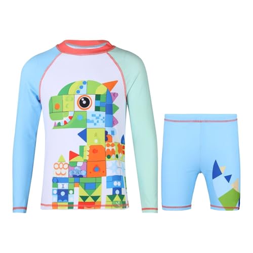Maillot de bain rapide sec pour garçon costume de natation deux pièces ado