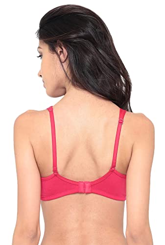 Image of Laavian Women's Cotton Non Padded Non-Wired Regular T-Shirt Bra