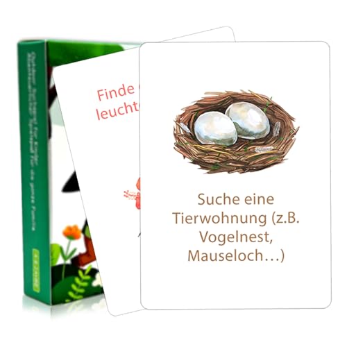 Eroionet Entdeckerkarten, Geschenk 4 Jahre Junge, Gefunden Outdoor Suchspiel, Outdoor Spiele Für Kinder, Finde Es Suchspiel, Spiele Ab 4 Jahren Für Draußen, Suchspiel Für Kinder Draußen