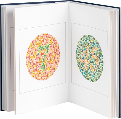 KASHSURG Ishihara Test Chart for Colour Deficiency-14 Plates - 2024 Concise Edition_147_Pack of 3