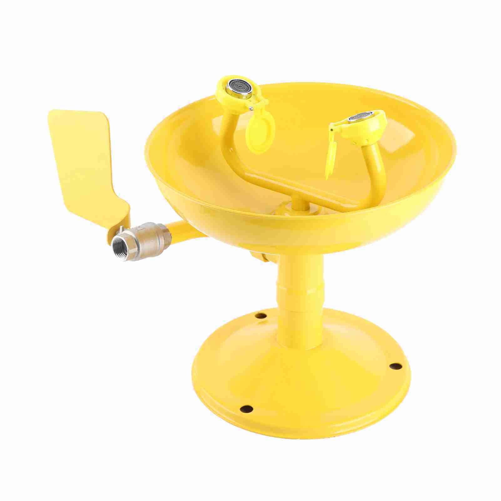 Fafeicy Lavabon Oculaire Mural, Douche Oculaire D'urgence en Acier