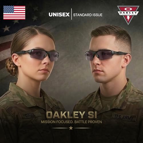 Image of Oakley Standard Issue SI FLAK 2.0 XL Uniform Collection Military Grade Sunglasses With Official Eyewear Kit