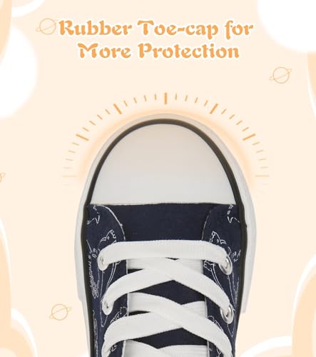 Image of Toddler Little Kid Cushioned Canvas Shoes Slip On Sneakers Soft and Durable