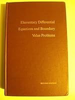 Elementary Differential Equations 2ND Edition B0007E9VT0 Book Cover