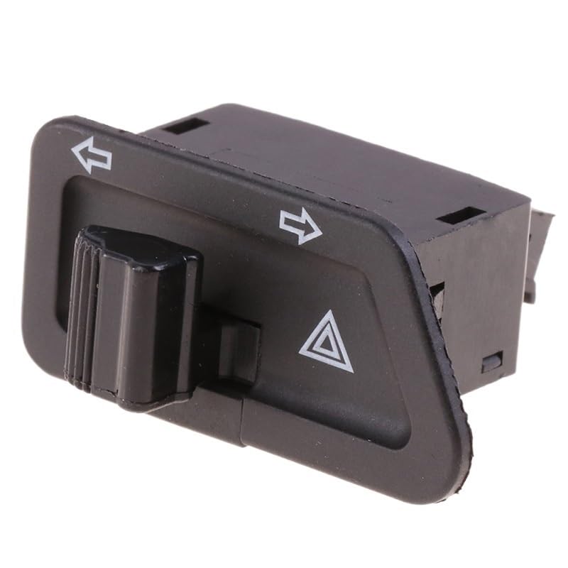 Commutateur clignotant scooter GY6 double feux de détresse 3 broches