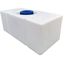 TORVA 18.5 Gallon Fresh Water Tank, Heavy Duty Storage RV Water Tank, Van Tank for Water Holding, Ideal for RV Camper Trailer Marine & Off-Grid Water Storage29.3 x 13.9 x 11.6