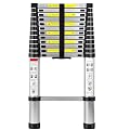 ARCHOM Telescoping Ladder 12.5 FT - Aluminum Telescopic Ladder with Non-Slip Feet - Portable Collapsible Extension Ladders for Home or Roof Loft RV Work with EN131 Certified - 330lbs Max Capacity