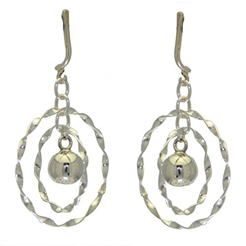 AJ Fashion JewelleryGENEVRA sterling silver clip on earring by SPK