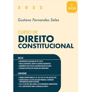 Capa do livro Curso de Direito Constitucional
